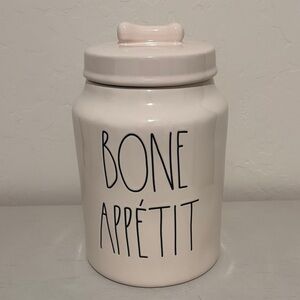 Rae Dunn Bone Appétit Pet Treat Jar